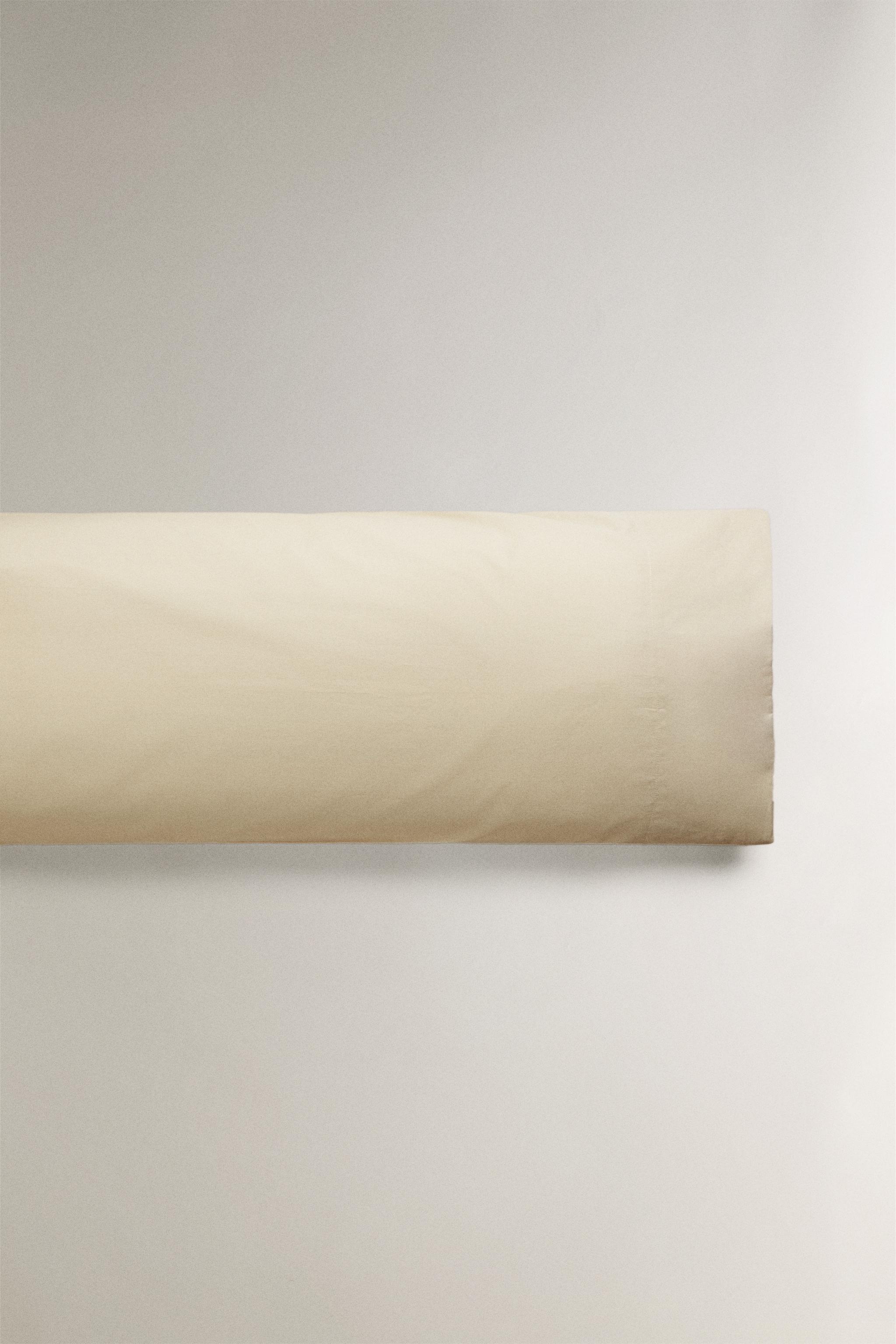 PERCALE COTTON PILLOWCASE (200 THREAD COUNT)